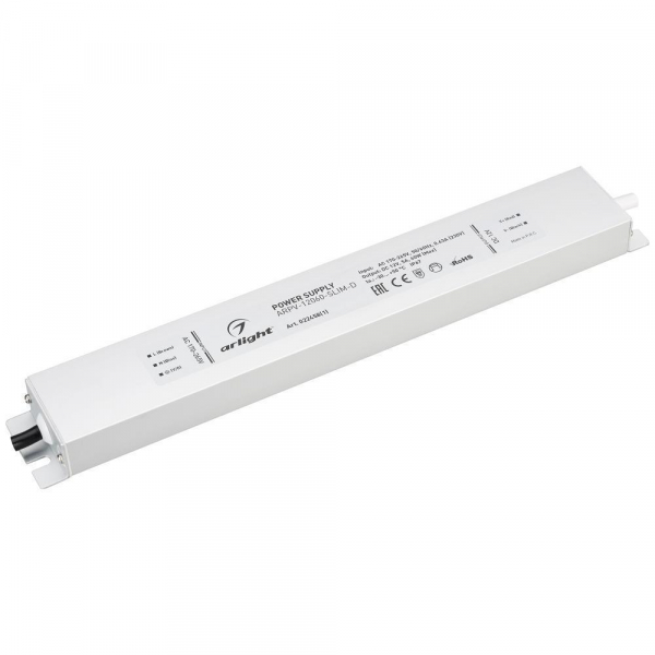 Блок питания Arlight ARPV-12060-Slim-D 12V 60W IP67 5A 022458(1) Блок питания Arlight ARPV-12060-Slim-D 12V 60W IP67 5A 022458(1)