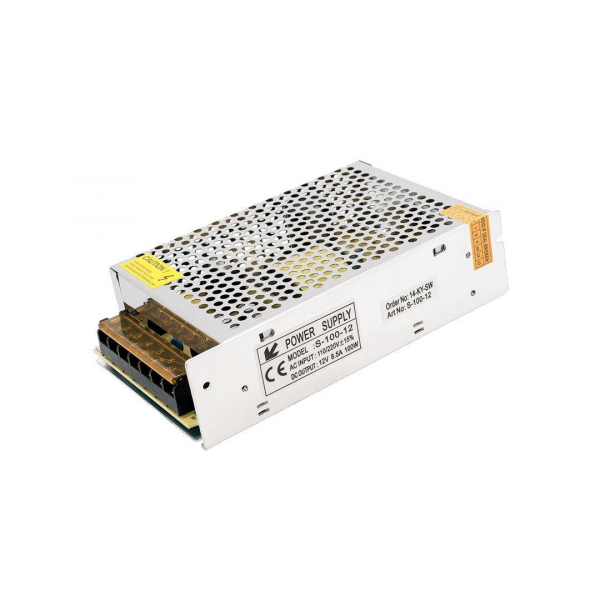 Блок питания SWG 12V 100W IP20 8,3A S-100-12 000105 Блок питания SWG 12V 100W IP20 8,3A S-100-12 000105