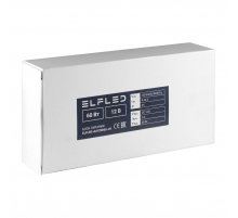 Адаптер сетевой ELFLED 12В, 5A, 60W (черный корпус) с проводом, со штекером 5,5мм ELFLED-Ad12E060-JH