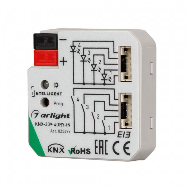 Конвертер Arlight KNX-309-4DRY-IN 025679 Конвертер Arlight KNX-309-4DRY-IN 025679