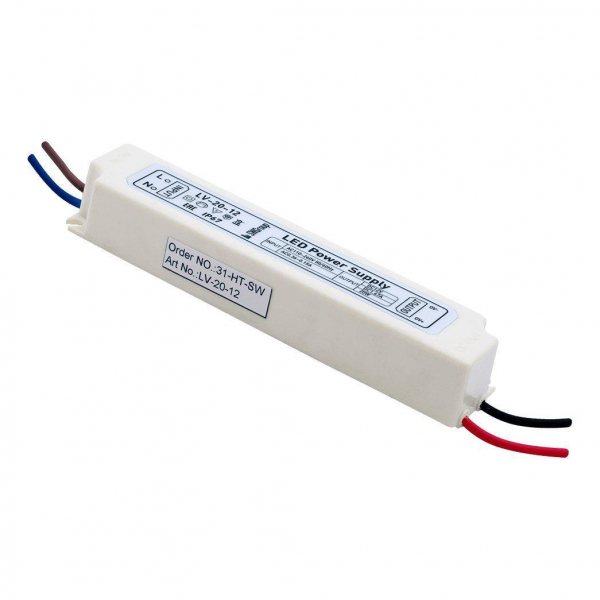 Блок питания SWG 12V 20W IP67 1,6A LV-20-12 000097 Блок питания SWG 12V 20W IP67 1,6A LV-20-12 000097