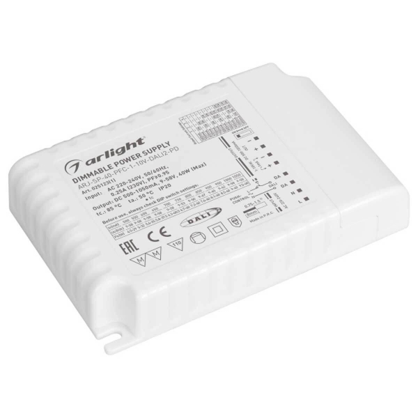 Блок питания Arlight ARJ-SP-40-PFC-1-10V-DALI2-PD 025123(1) Блок питания Arlight ARJ-SP-40-PFC-1-10V-DALI2-PD 025123(1)