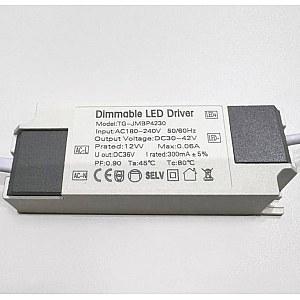 Драйвер Italline 30-42V 12W IP20 0,06A IT06-6017 DR dim