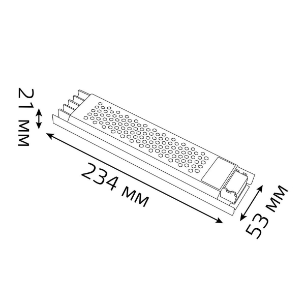 Блок питания Gauss 150W 24V IP20 ультратонкий 202102150 Блок питания Gauss 150W 24V IP20 ультратонкий 202102150