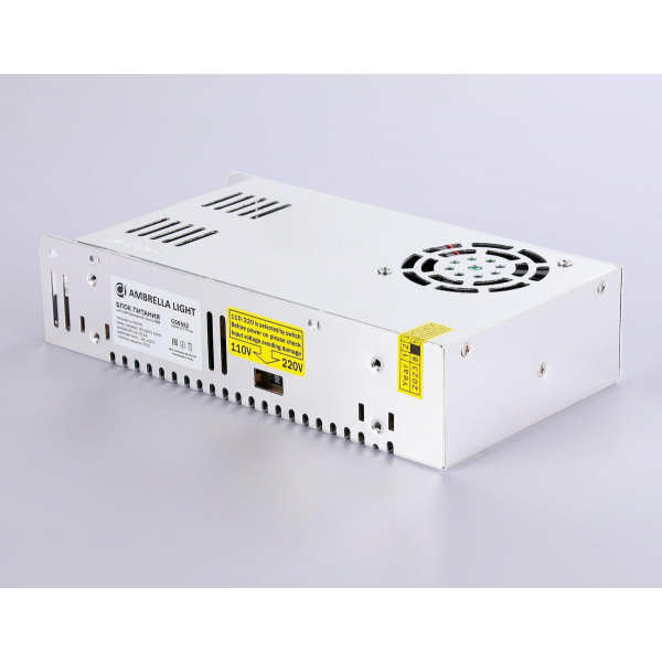 Блок питания Ambrella light Illumination LED Driver 12V 400W IP20 33,3A GS9552 Блок питания Ambrella light Illumination LED Driver 12V 400W IP20 33,3A GS9552
