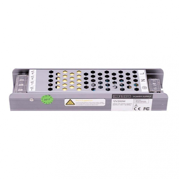 Блок питания SWG 12V 200W IP20 16,7A YA-200-12 002830 Блок питания SWG 12V 200W IP20 16,7A YA-200-12 002830