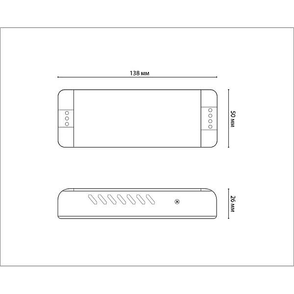 Блок питания для светодиодной ленты Italline M04-513 ITA-24V-100W
