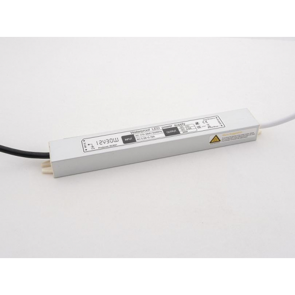 Блок питания  LEDS POWER 30Вт 12В IP67 алюминий 004952
