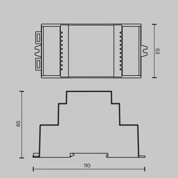 Источник напряжения Maytoni Lighting control 721009 Источник напряжения Maytoni Lighting control 721009