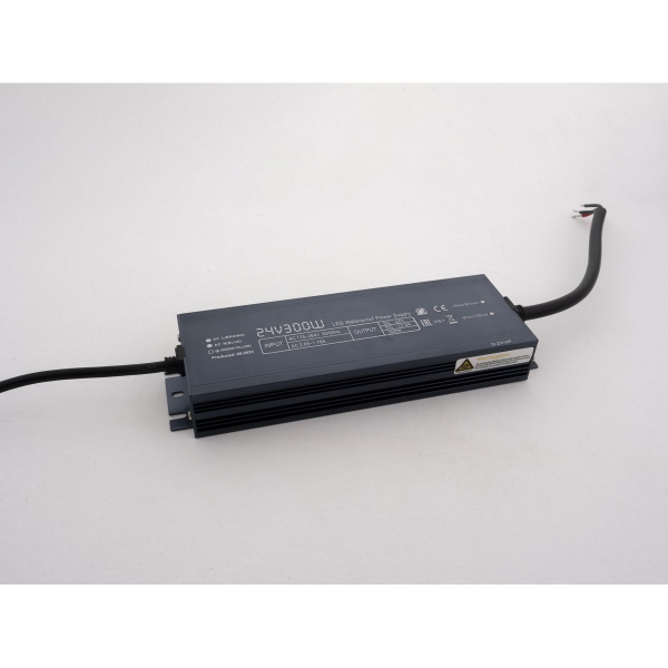Блок питания LEDS POWER 300Вт 24В IP67 алюминий SLIM 003184