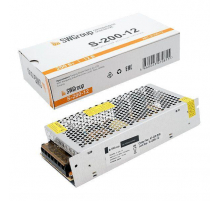 Блок питания SWG 12V 200W IP20 16,7A S-200-12 000109