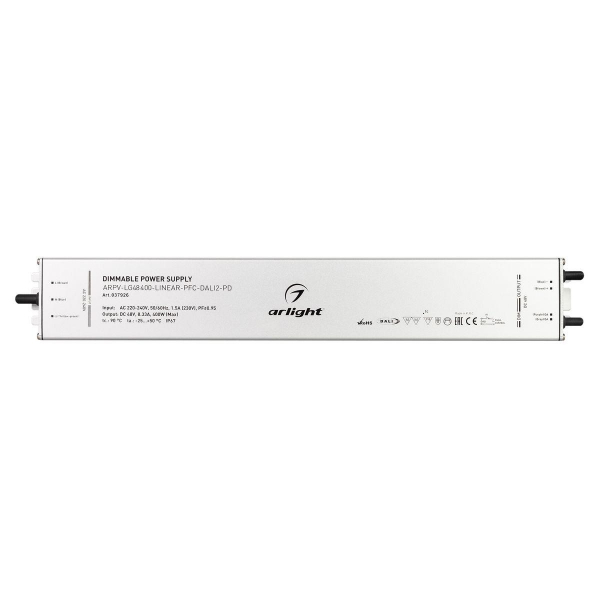 Блок питания Arlight ARPV-LG48400-Linear-PFC-Dali2-PD 48V 400W IP67 8,3A 037926 Блок питания Arlight ARPV-LG48400-Linear-PFC-Dali2-PD 48V 400W IP67 8,3A 037926