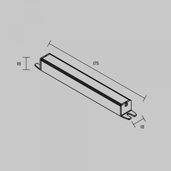 Блок питания Maytoni Led Strip 821027 Блок питания Maytoni Led Strip 821027
