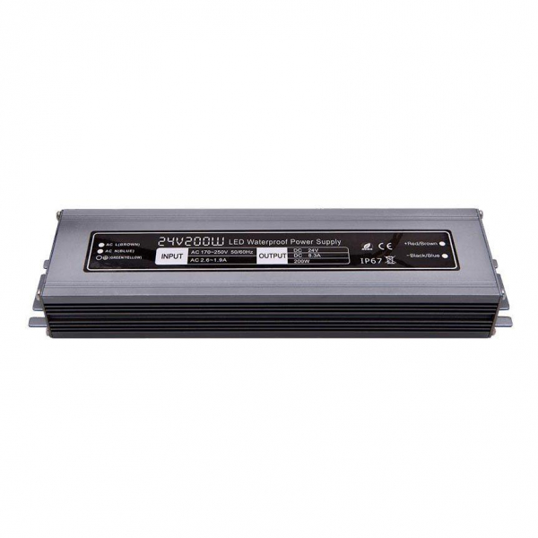 Блок питания SWG 24V 200W IP67 8,3A MTPW-200-24 001280 Блок питания SWG 24V 200W IP67 8,3A MTPW-200-24 001280