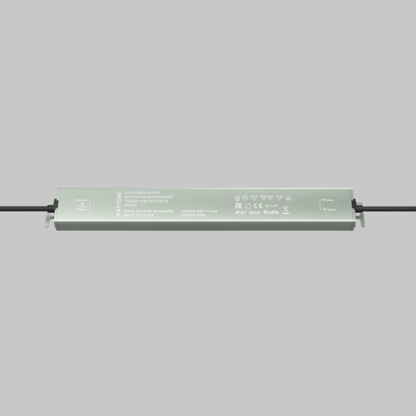 Источник напряжения PSL023 24В 60Вт IP67 Maytoni Led Strip 822010
