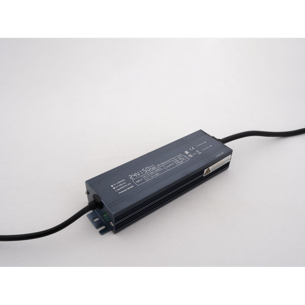 Блок питания LEDS POWER 150Вт 24В IP67 алюминий SLIM 003146 Блок питания LEDS POWER 150Вт 24В IP67 алюминий SLIM 003146