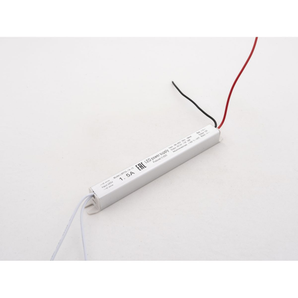 Блок питания LEDS POWER 18Вт 12В Super Slim 390041