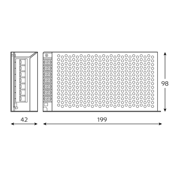 Блок питания Gauss 150W 12V IP20 BT506 Блок питания Gauss 150W 12V IP20 BT506