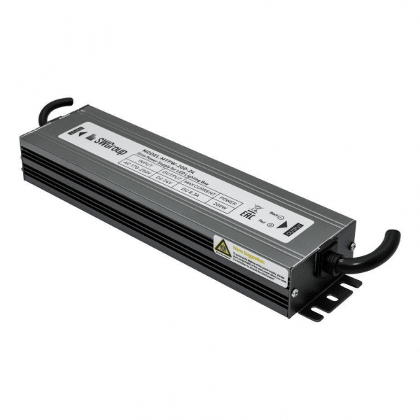 Блок питания SWG 24V 200W IP67 8,3A MTPW-200-24 001280 Блок питания SWG 24V 200W IP67 8,3A MTPW-200-24 001280