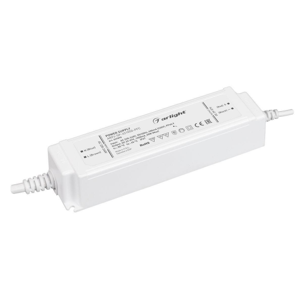 Драйвер Arlight ARPJ-SP-421050-PFC 29-57V 60W IP67 1,05A 037890 Драйвер Arlight ARPJ-SP-421050-PFC 29-57V 60W IP67 1,05A 037890