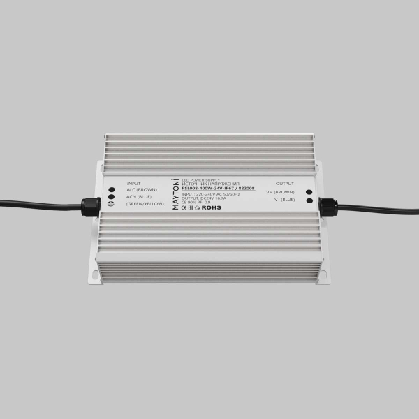Источник напряжения PSL008 24В 400Вт IP67 Maytoni Led Strip 822008