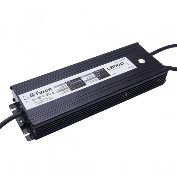 Блок питания Feron LB500 24V 200W IP67 8,3A 25934 Блок питания Feron LB500 24V 200W IP67 8,3A 25934