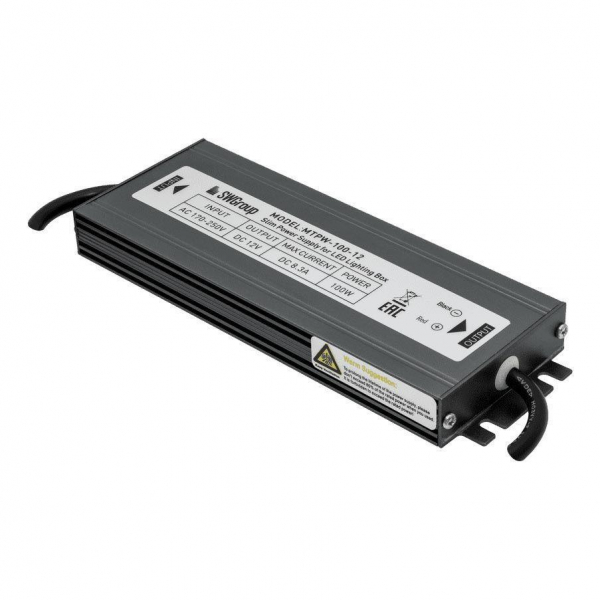 Блок питания SWG 12V 100W IP67 8,3A MTPW-100-12 001273 Блок питания SWG 12V 100W IP67 8,3A MTPW-100-12 001273