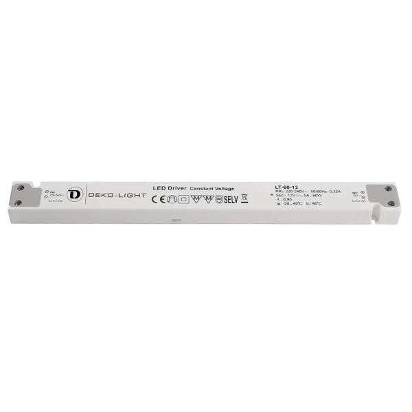 Блок питания Deko-Light LT-60-12 12V 60W IP20 5A 862093 Блок питания Deko-Light LT-60-12 12V 60W IP20 5A 862093