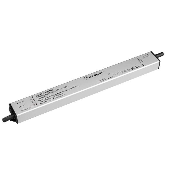 Блок питания Arlight ARPV-LG24060-Linear-PFC 24V 60W IP67 2,5A 034888 Блок питания Arlight ARPV-LG24060-Linear-PFC 24V 60W IP67 2,5A 034888