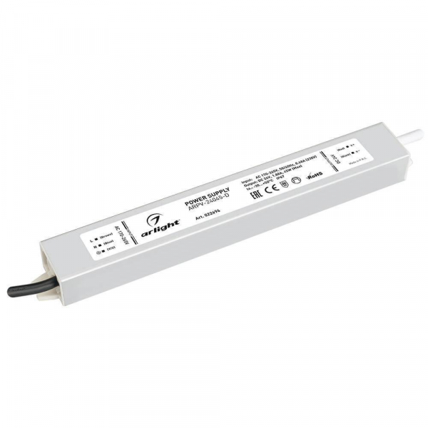 Блок питания Arlight ARPV-24045-D 24V 45W IP67 1,9A 022696 Блок питания Arlight ARPV-24045-D 24V 45W IP67 1,9A 022696