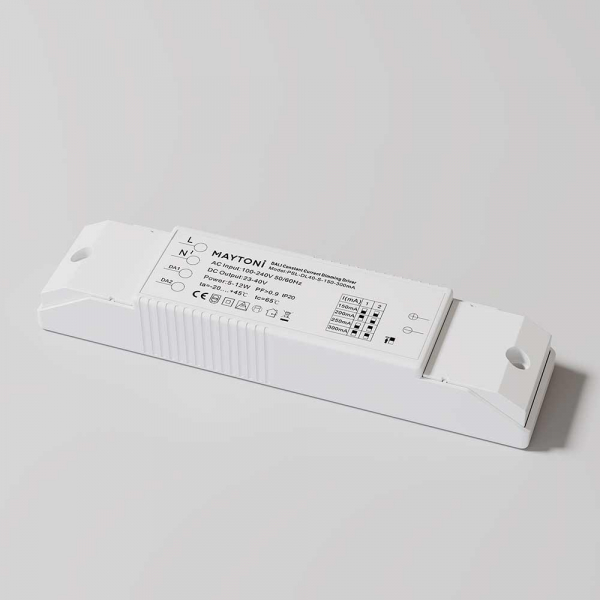 Блок питания Maytoni Technical Dali 23-40V 5-12W IP20 0,15-0,3A PSL-DL40-S-150-300mA Блок питания Maytoni Technical Dali 23-40V 5-12W IP20 0,15-0,3A PSL-DL40-S-150-300mA