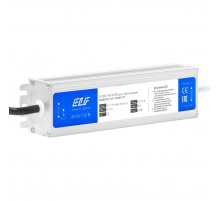 Блок питания герметичный компактный ELF, 12В, 5А, 60Вт, металл, IP 67 ELF-12060С-PT