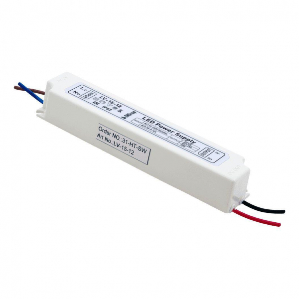 Блок питания SWG 12V 15W IP67 1,25A LV-15-12 000230 Блок питания SWG 12V 15W IP67 1,25A LV-15-12 000230