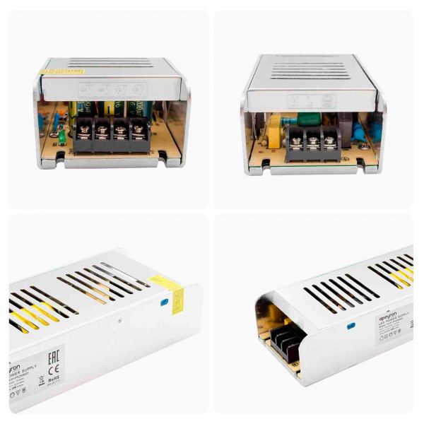 Блок питания Apeyron 12V 250W IP20 20,8A 03-51 Блок питания Apeyron 12V 250W IP20 20,8A 03-51