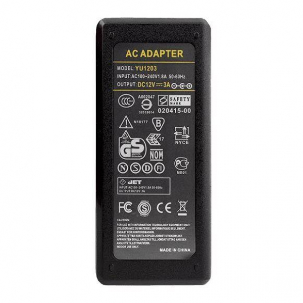 Блок питания SWG 12V 36W IP20 3A NA-36-12 000826 Блок питания SWG 12V 36W IP20 3A NA-36-12 000826