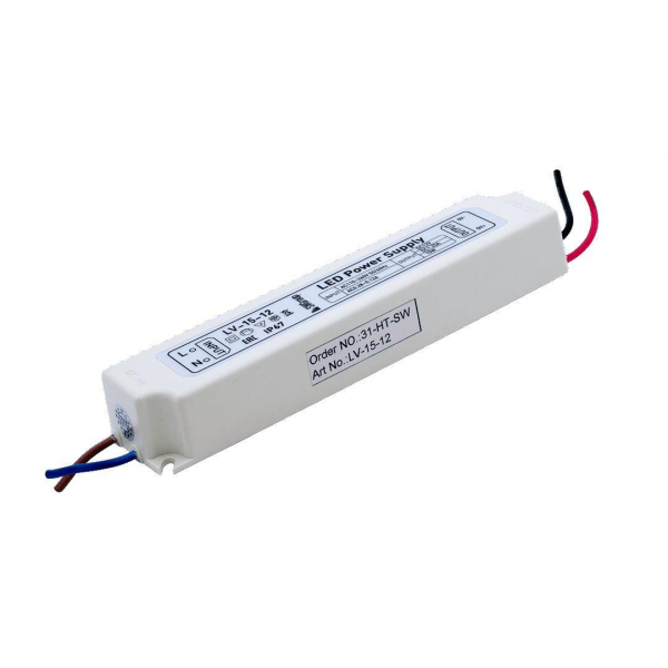 Блок питания SWG 12V 15W IP67 1,25A LV-15-12 000230 Блок питания SWG 12V 15W IP67 1,25A LV-15-12 000230