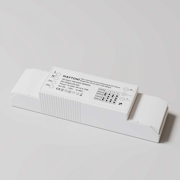 Блок питания Maytoni Technical Dali 23-40V 15-20W IP20 0,35-0,5A PSL-DL40-3CCT-350-500mA Блок питания Maytoni Technical Dali 23-40V 15-20W IP20 0,35-0,5A PSL-DL40-3CCT-350-500mA
