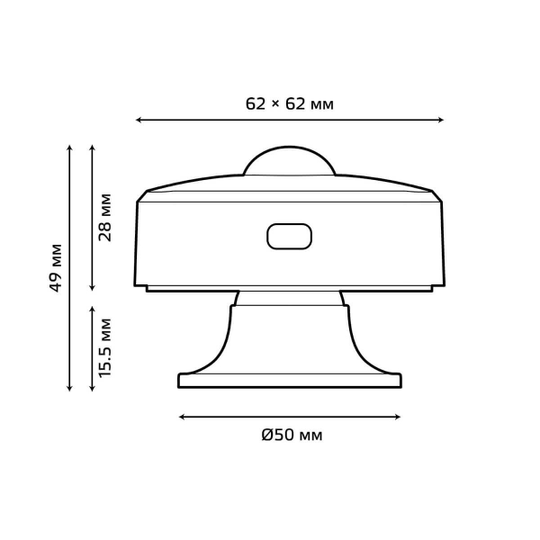 Датчик движения Gauss Smart Home 4010322 Датчик движения Gauss Smart Home 4010322
