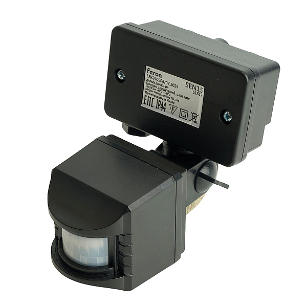 Датчик движения 1200W 10m 120° Feron SEN15/LX02 51517