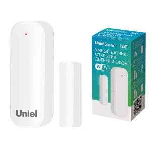 Умный датчик открытия дверей и окон Wi-Fi Uniel USN-A510 OS/WF WHITE