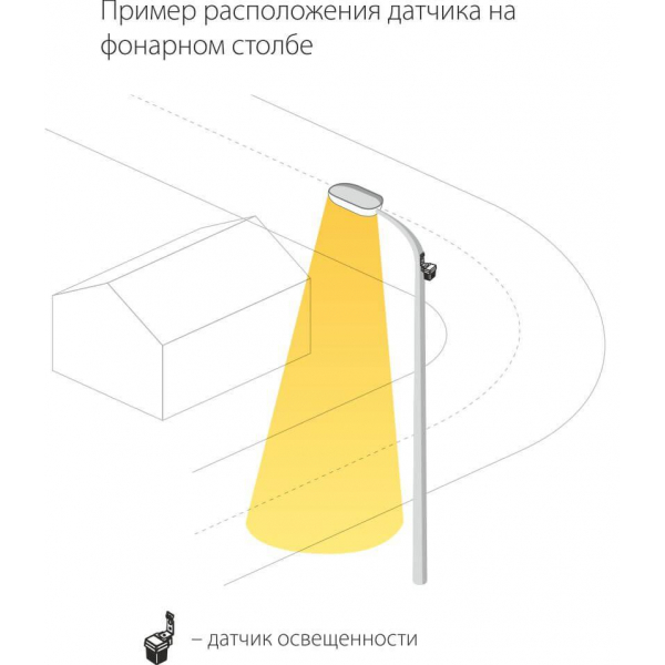 Датчик освещенности Elektrostandard SNS-L-06 1200W IP44 Белый a026126 Датчик освещенности Elektrostandard SNS-L-06 1200W IP44 Белый a026126