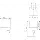 Датчик освещенности Elektrostandard SNS-L-06 1200W IP44 Белый a026126