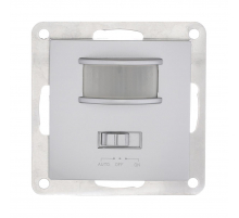 Датчик LK Studio движения для помещений 2P+N (серебристый металлик) LK60, LK80 867803-1