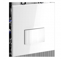 Датчик движения встраиваемый Voltum S70, (белый глянцевый) VLS070501