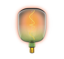 Лампа светодиодная филаментная Gauss E27 5W 1800K зеленая 1009802105