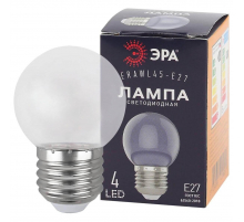 Лампа светодиодная ЭРА E27 1W 3000K прозрачная ERAWL45-E27 Б0049572