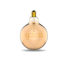 Лампа светодиодная филаментная Gauss E27 2,5W 2000K золотая 175802003
