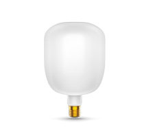 Лампа светодиодная филаментная Gauss E27 9W 4100К матовая 1015802209