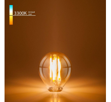 Лампа светодиодная филаментная Elektrostandard E27 8W 3300K прозрачная BLE2771 a060526