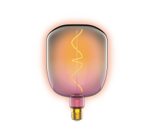 Лампа светодиодная филаментная Gauss E27 5W 1800K розовая 1010802105